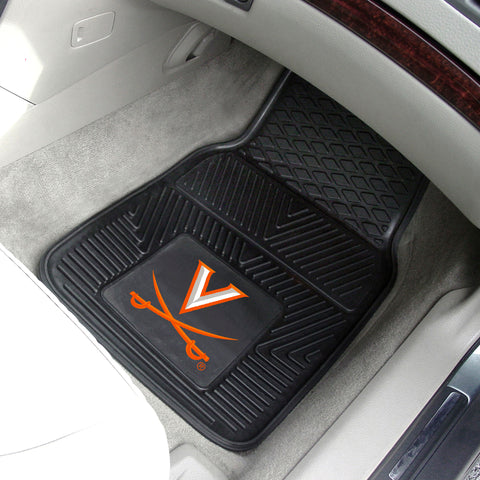 University of Virginia 2-pc Vinyl Car Mat Set