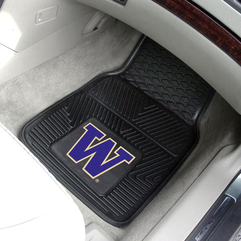 University of Washington 2-pc Vinyl Car Mat Set