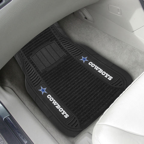 NFL - Dallas Cowboys 2-pc Deluxe Car Mat Set