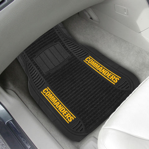 NFL - Washington Commanders 2-pc Deluxe Car Mat Set