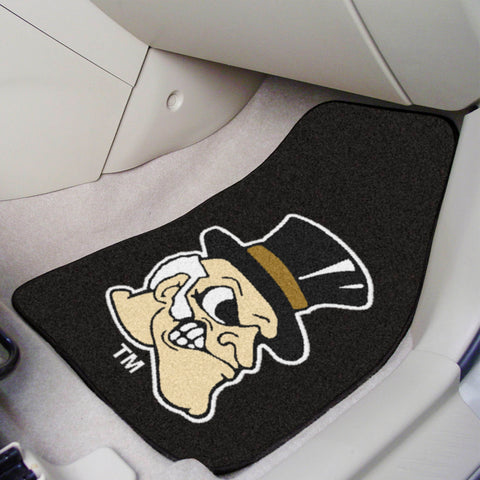 Wake Forest University 2-pc Carpet Car Mat Set