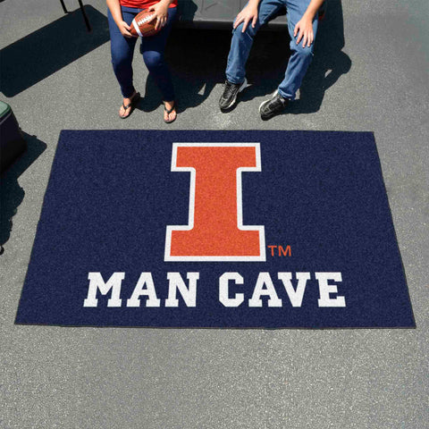 University of Illinois Man Cave Ulti-Mat