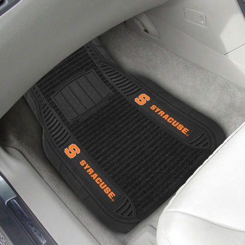 Syracuse University 2-pc Deluxe Car Mat Set