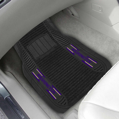 University of Washington 2-pc Deluxe Car Mat Set