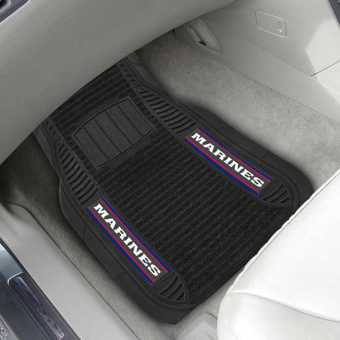 MARINES 2-pc Deluxe Car Mat Set