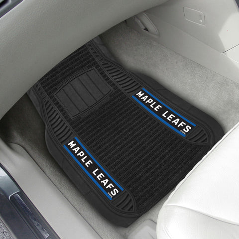 NHL - Toronto Maple Leafs 2-pc Deluxe Car Mat Set