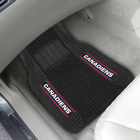 NHL - Montreal Canadiens 2-pc Deluxe Car Mat Set