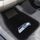 NFL - Seattle Seahawks 2-pc Embroidered Car Mat Set