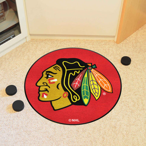 NHL - Chicago Blackhawks Puck Mat