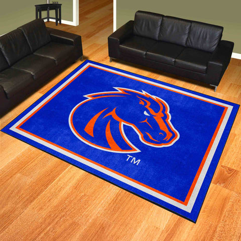 Boise State University 8x10 Rug