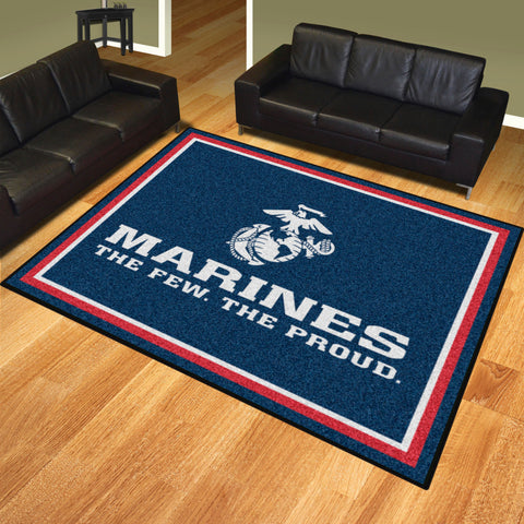 MARINES 8x10 Rug