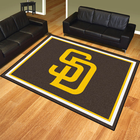 MLB - San Diego Padres 8x10 Rug