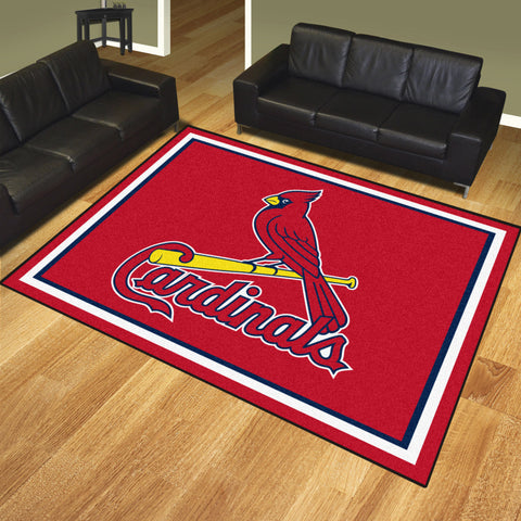 MLB - St. Louis Cardinals 8x10 Rug