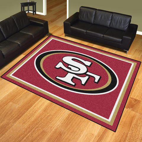 NFL - San Francisco 49ers 8x10 Rug