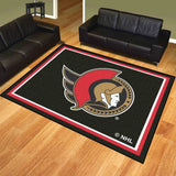 NHL - Ottawa Senators 8x10 Rug