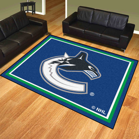 NHL - Vancouver Canucks 8x10 Rug