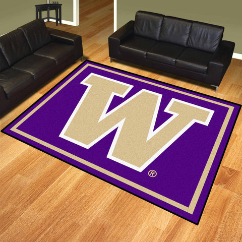 University of Washington 8x10 Rug