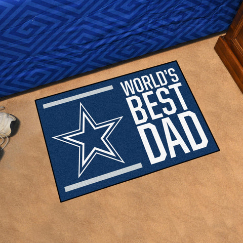 NFL - Dallas Cowboys Starter Mat - World's Best Dad