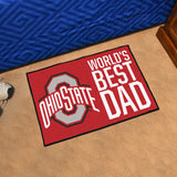 Ohio State University Starter Mat - World's Best Dad