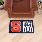 Syracuse University Starter Mat - World's Best Dad