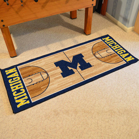 University of Michigan NCAA Basketball Runner