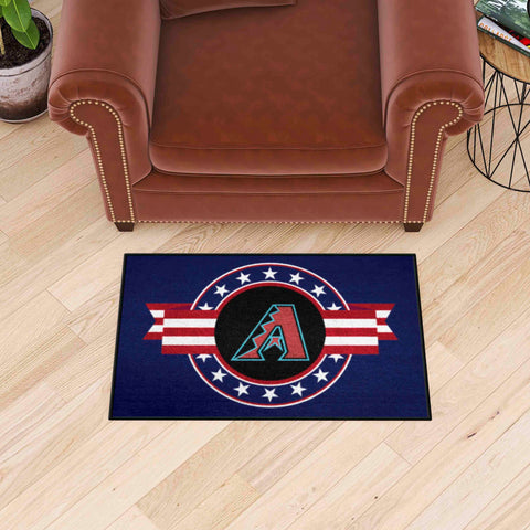 MLB - Arizona Diamondbacks Starter Mat - MLB Patriotic