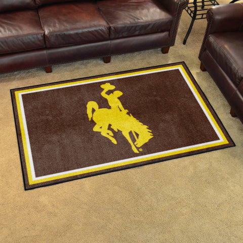 University of Wyoming 4x6 Rug