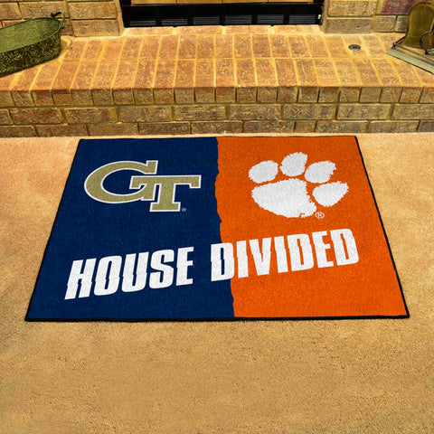 House Divided Mat - Georgia Tech / Clemson