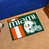 University of Miami Starter Mat - Uniform