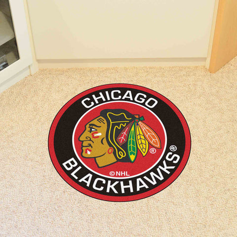 NHL - Chicago Blackhawks Roundel Mat