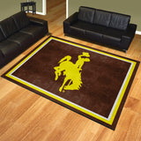 University of Wyoming 8x10 Rug