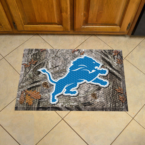 NFL - Detroit Lions Camo Scraper Mat