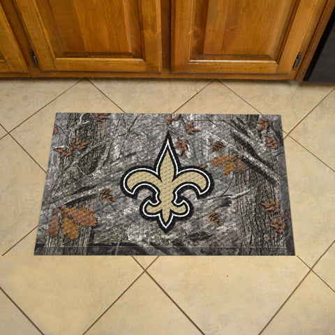 NFL - New Orleans Saints Camo Scraper Mat