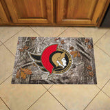 NHL - Ottawa Senators Camo Scraper Mat