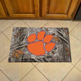 Clemson University Camo Scraper Mat