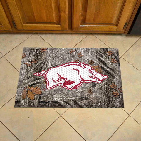 University of Arkansas Camo Scraper Mat