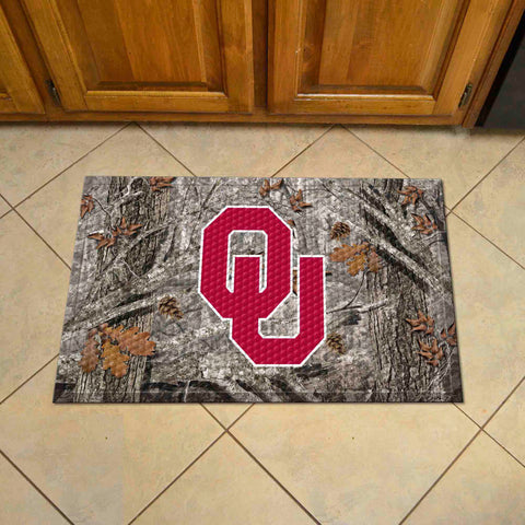 University of Oklahoma Camo Scraper Mat