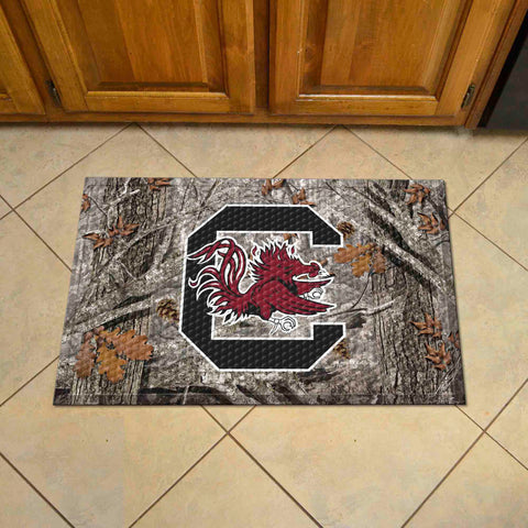 University of South Carolina Camo Scraper Mat