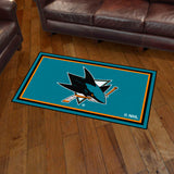 NHL - San Jose Sharks 3X5AREARUG