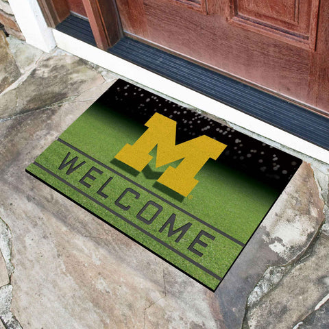 University of Michigan Crumb Rubber Door Mat