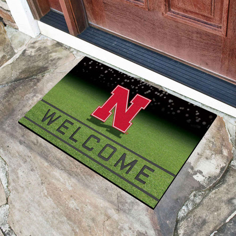 University of Nebraska Crumb Rubber Door Mat