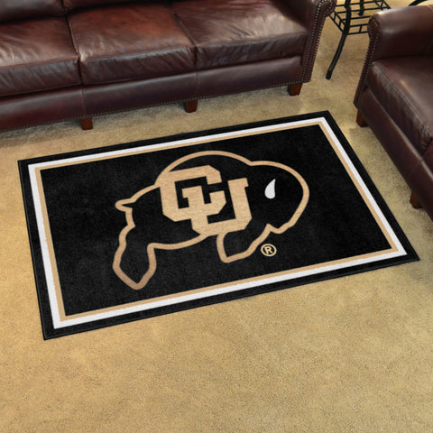 University of Colorado 4x6 Rug