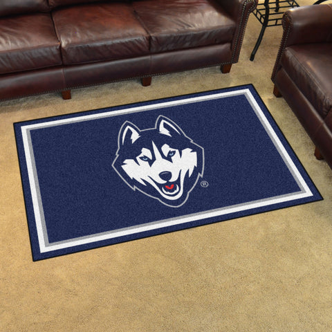 University of Connecticut 4x6 Rug