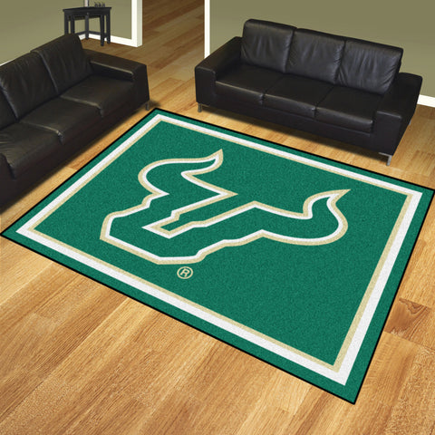 University of South Florida 8x10 Rug