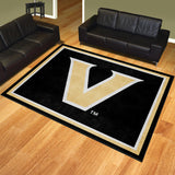 Vanderbilt University 8x10 Rug