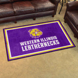 Western Illinois University 4x6 Rug