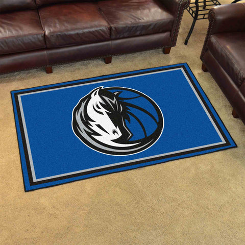 NBA - Dallas Mavericks 4x6 Rug