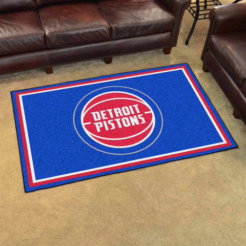 NBA - Detroit Pistons 4x6 Rug