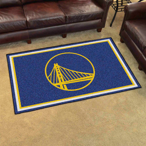 NBA - Golden State Warriors 4x6 Rug