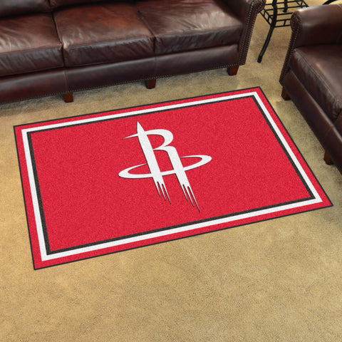 NBA - Houston Rockets 4x6 Rug